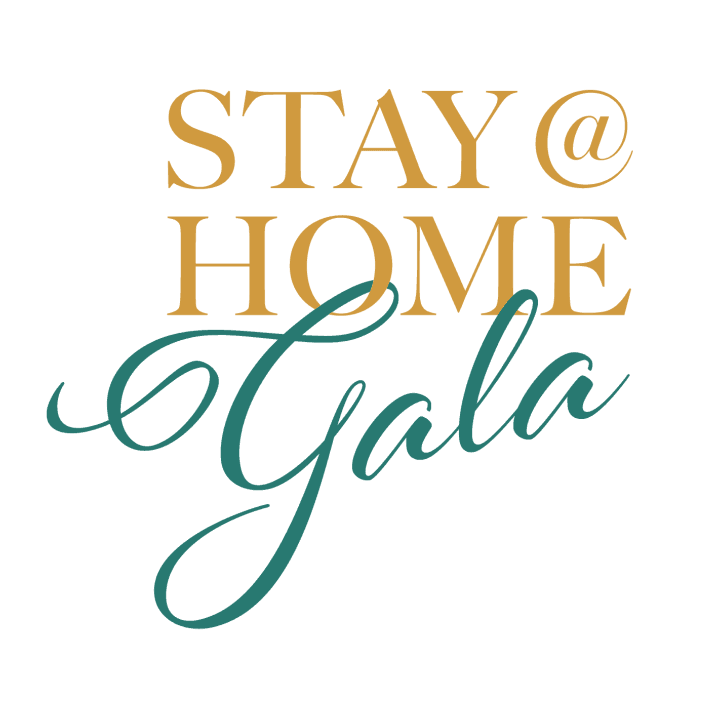 Stay At Home Gala Team's Logo